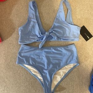 NWT Fashion Nova For Eternity Bikini - size L